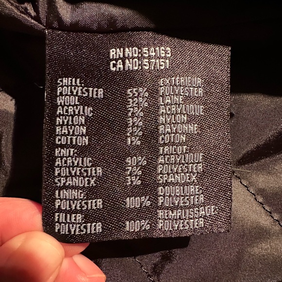 Andrew Marc mens Burnett Melton Wool Pea Coat - Picture 8 of 10